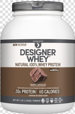 Natural 100  Whey Protein Powder   Designer Whey Protein  HD Png Download