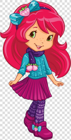 Doll Clipart Shoppie   Huckleberry Pie Strawberry Shortcake Cartoon  HD Png Download