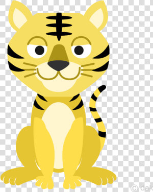 Tiger Friendly Clipart Free Picture Transparent Png   Tiger Clipart Free  Png Download