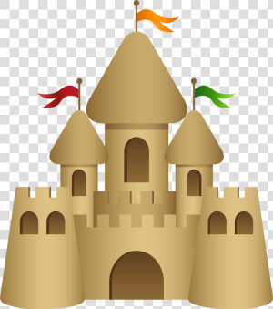 Beach Sand Castle Clipart  HD Png Download