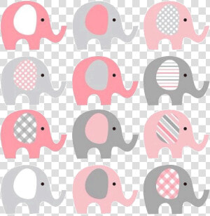 Printable Elephant Macaron Template  HD Png Download