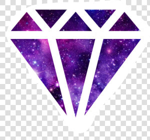 Galaxy Diamond Tumblr Transparent Png Galaxy Diamond   Cool Pictures With Shapes  Png Download