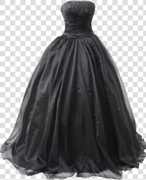 Thumb Image   Masquerade Ball Black Ball Gown Wedding Dresses  HD Png Download