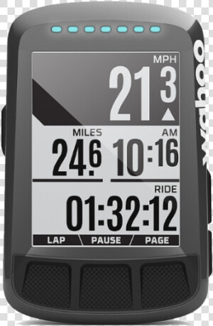 Wahoo Fitness Elemnt Gps Bike Computer  HD Png Download