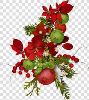 Transparent Navidad Png Fondo Transparente   Deco Noel Rouge Et Vert  Png Download