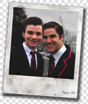 Darren Criss And Chris Colfer  HD Png Download