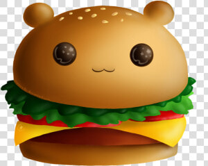 Ham Hamburger Clipart Explore Pictures   Drawn Cartoon Cute Burger  HD Png Download