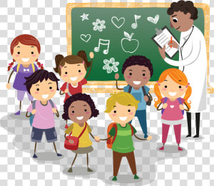 Education Teaching Cartoon  HD Png Download