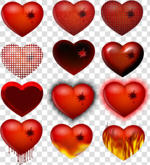 Coeurs Rouges En Kit   Heart  HD Png Download