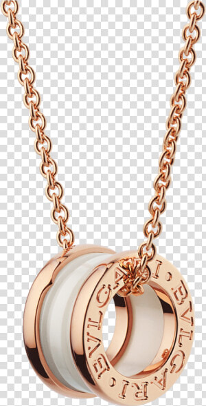 Rose Gold Bvlgari Necklace  HD Png Download