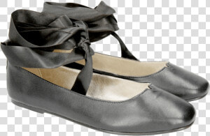 Ballet Pumps Melly 4 Nappa Black Ribbon  HD Png Download