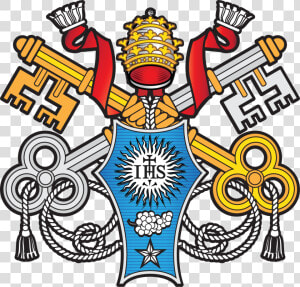 Escudo Papa Francisco   El Escudo Del Papa Francisco Dibujo  HD Png Download