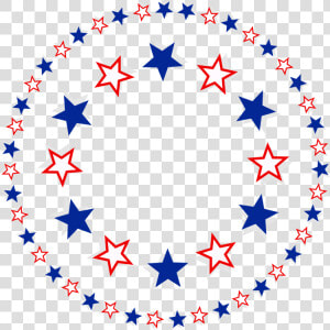 Star symmetry area   Transparent Patriotic Clip Art  HD Png Download