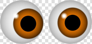 Googly Eyes Clipart Free Clipart Images   Big Brown Eyes Png  Transparent Png