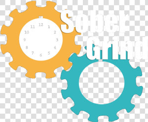 Sober Grind A Recovery Podcast   Transparent Background Gears Icon Png  Png Download