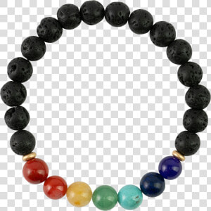  7 Chakra Stones  amp  Lava Beads   Alo Diamonds Naramek Z Achatu  HD Png Download