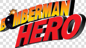 Bomberman Hero Logo Transparent  HD Png Download