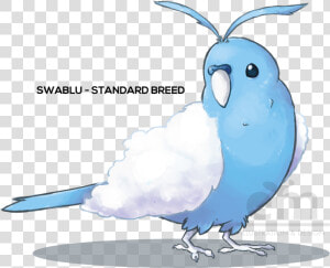 Realistic Swablu  HD Png Download