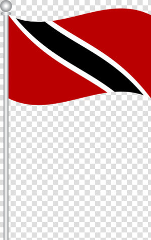 Flag Of Trinidad Flag Trinidad Free Photo   Trinidad And Tobago Flag Clipart  HD Png Download