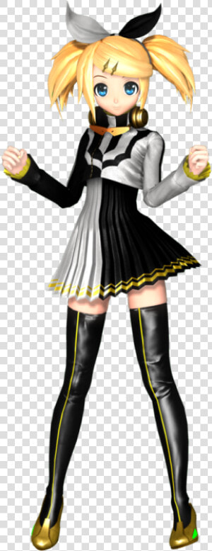 Rin Kagamine Meltdown Outfit  HD Png Download