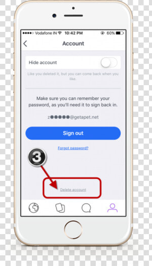 Delete Badoo Account 2019  HD Png Download