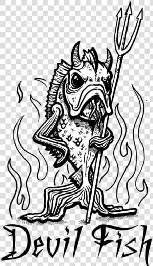 T Patterson Devil Fish  HD Png Download