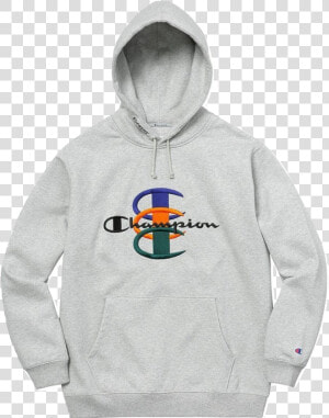 Supreme champion Stacked C Hooded Sweatshirt  Hd Png   Supreme Champion Stacked C Hoodie  Transparent Png