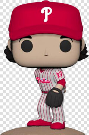 Aaron Nola Philadelphia Phillies Pop Vinyl Figure   Aaron Nola Funko Pop  HD Png Download