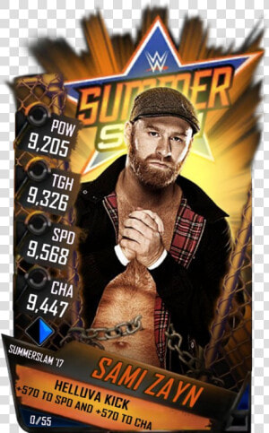 Summerslam 17 Wwe Supercard  HD Png Download