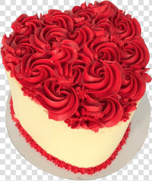 Red Velvet Heart Cake   Birthday Cake  HD Png Download