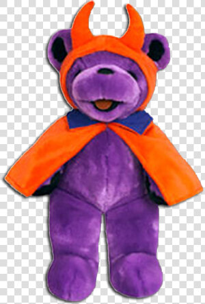 The Adorable Grateful Dead Deadie Bears Are Ready To   Grateful Dead Bear Purple Orange  HD Png Download