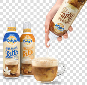 S Function Is To Actuate The Valve Directly Below It   International Delight One Touch Latte  HD Png Download