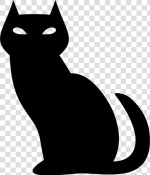 Black Evil Cat   Evil Cat Png  Transparent Png