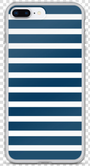 Navy And White Stripes Iphone Case  HD Png Download