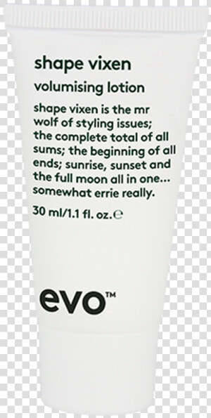 Evo Shape Vixen Volumising Lotion Mini 30ml   Sunscreen  HD Png Download