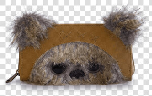 Loungefly Star Wars Ewok Face Wallet   Loungefly Star Wars Ewok Wallet  HD Png Download