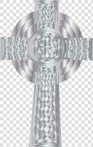 Clipart Celtic Cross Clip Free Silver Celtic Cross   Celtic Cross  HD Png Download