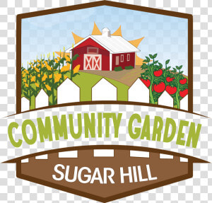 Transparent Garden Clipart Png   Community Garden Logo  Png Download