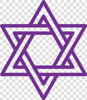 Star Of David Png Clip Art   Star Of David Black  Transparent Png