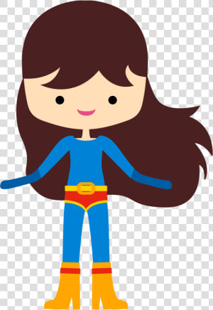 Brunette Girl Rocking Big Sister Square Car Magnet   Superhero  HD Png Download