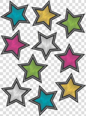 Chalkboard Brights Stars  HD Png Download