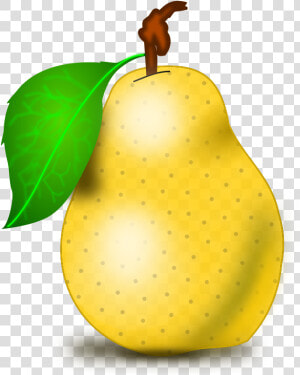 Healthy Food Clipart Sehat   Pear Clipart  HD Png Download