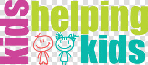 Kids Helping Kids   Graphic Design  HD Png Download