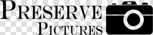 Preserve Pictures Logo V3   Black and white  HD Png Download