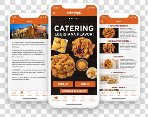 Popeyes Mobile App  HD Png Download