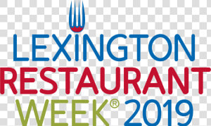 Lexington Restaurant Week 2019  HD Png Download