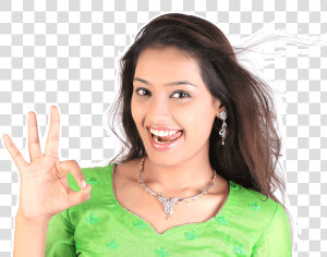 Happy Indian Girl Png   Png Download   Indian Girls Model Png  Transparent Png