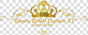 Bianca Bridal Couture Ny   Princess Gold Crown Png  Transparent Png