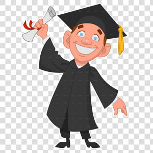 College Graduation Clipart   Graduating Student Clipart  HD Png Download