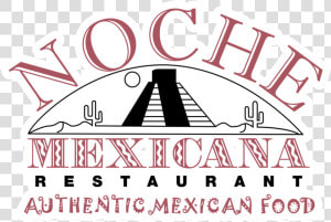 Noche Mexicana Online Ordering Logo Stroke  HD Png Download